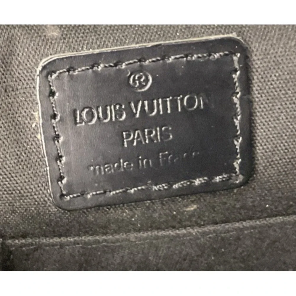 Louis Vuitton Inventeur Paris  Damier Ebene Canvas Messenger Bag